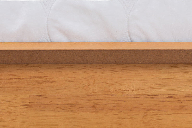 Nella Honey Oak King Size Bed Baxton