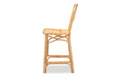 Auden Natural Brown Rattan Counter Stool Baxton