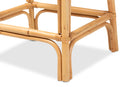 Auden Natural Brown Rattan Counter Stool Baxton
