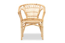 Melia Natural Brown Rattan Dining Chair Baxton