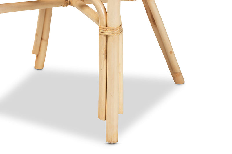 Melia Natural Brown Rattan Dining Chair Baxton