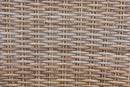 Mallory Gray Rattan and Natural Brown Dining Chair Baxton