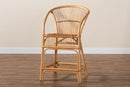 Artemis Natural Brown Rattan Counter Stool Baxton
