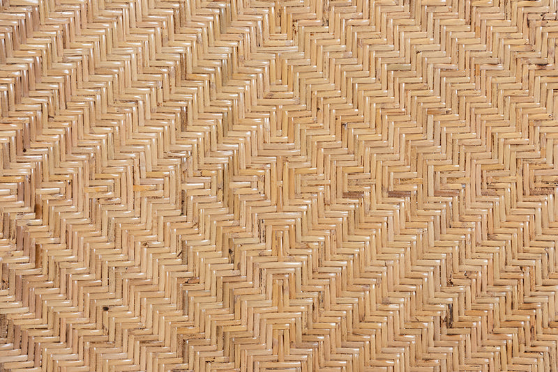 Hedia Natural Brown Rattan Dining Chair Baxton