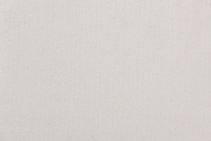 Galia White Fabric and Natural Brown Rattan Dining Chair Baxton