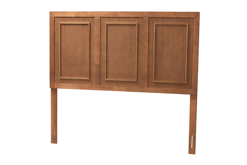 Ramiro Ash Walnut King Size Headboard Baxton