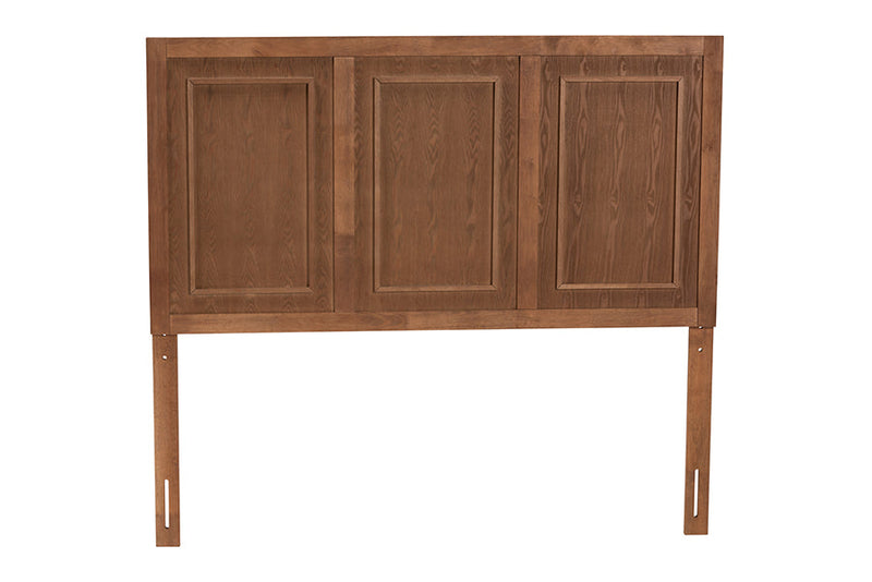 Ramiro Ash Walnut King Size Headboard Baxton