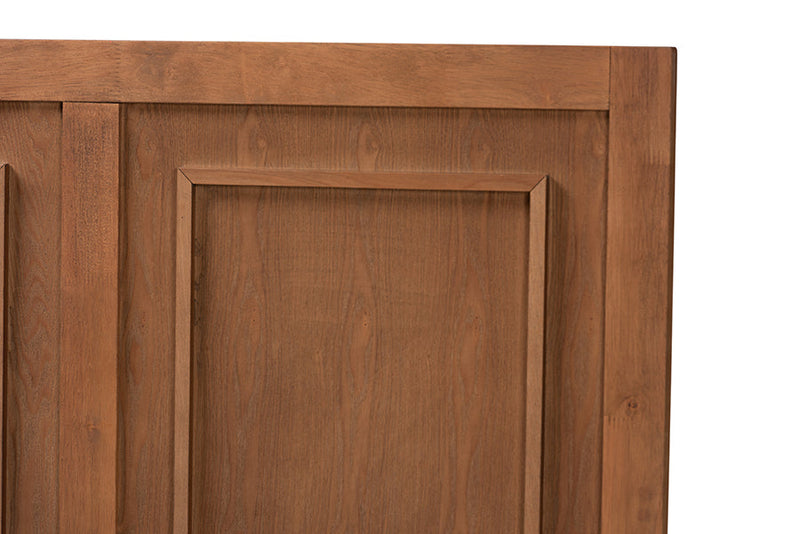 Ramiro Ash Walnut King Size Headboard Baxton