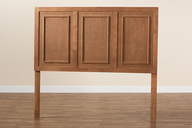 Ramiro Ash Walnut King Size Headboard Baxton