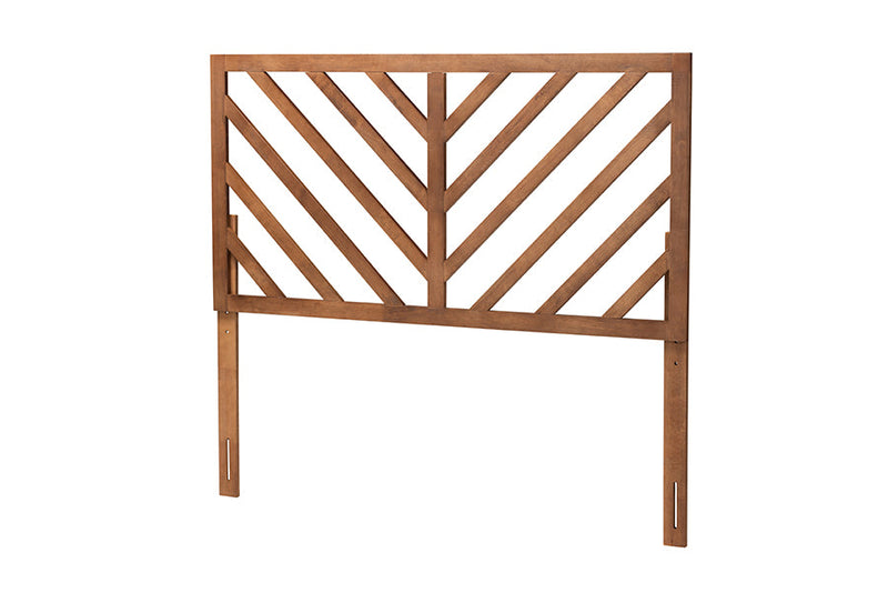 Magni Ash Walnut Queen Size Headboard Baxton