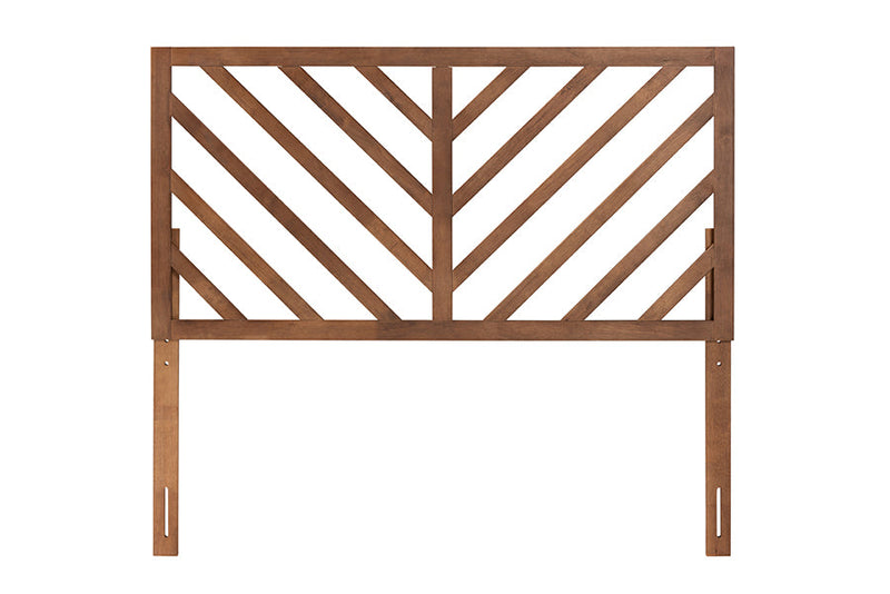 Magni Ash Walnut Queen Size Headboard Baxton