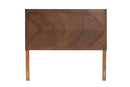 Himari Ash Walnut Queen Size Headboard Baxton