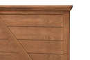 Nesa Ash Walnut Queen Size Headboard Baxton