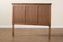 Zanetta Ash Walnut Queen Size Headboard Baxton