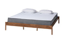 Riordan Ash Walnut King Size Bed Baxton