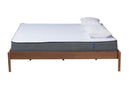 Riordan Ash Walnut Queen Size Bed Baxton