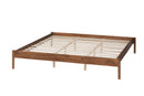 Riordan Ash Walnut Queen Size Bed Baxton