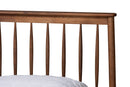Riordan Walnut Brown Queen Size Bed Baxton