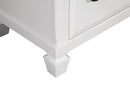Prairie 7 Drawer Dresser, White Alpine