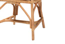 Barbara Natural Brown Rattan Dining Chair Baxton