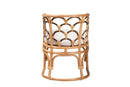 Abriella Natural Brown Rattan Armchair Baxton