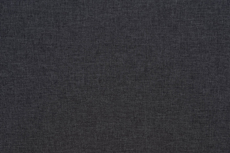 Alba Charcoal Gray Fabric and Dark Brown Full Size 3-Drawer Storage Platform Bed Baxton