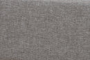 Iris Gray Fabric Upholstered Full Size Platform Bed Baxton