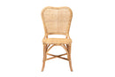 Nefeli Natural Rattan Dining Chair Baxton