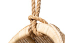 Prisca Natural Brown Rattan Hanging Chair Baxton