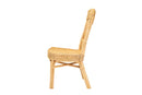 Kalien Natural Brown Rattan Dining Chair Baxton