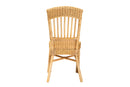 Kalien Natural Brown Rattan Dining Chair Baxton