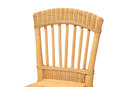 Kalien Natural Rattan Counter Stool Baxton