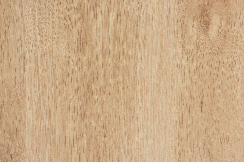 Maila Japandi Light Brown and Gold Metal 2-Drawer End Table Baxton