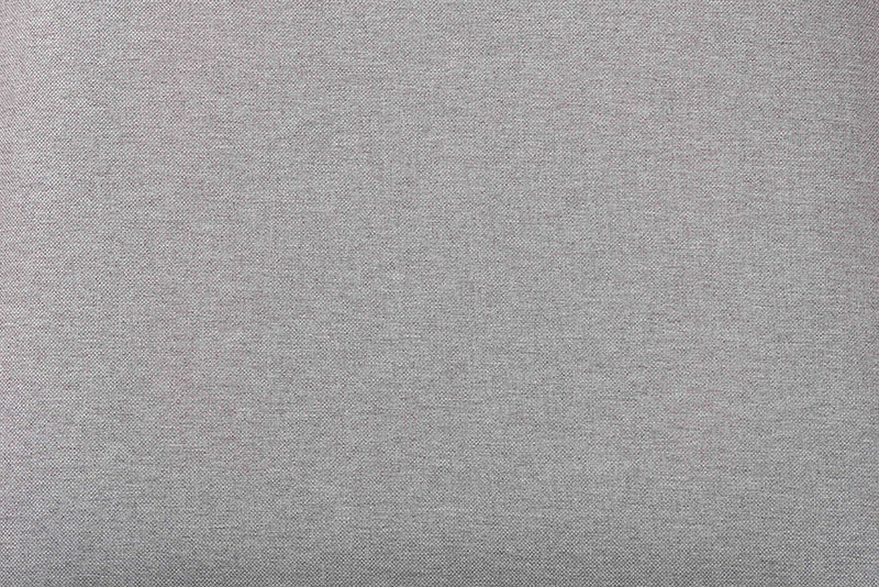 Oteria Modern Gray Fabric and Dark Brown 6-Piece Dining Set Baxton