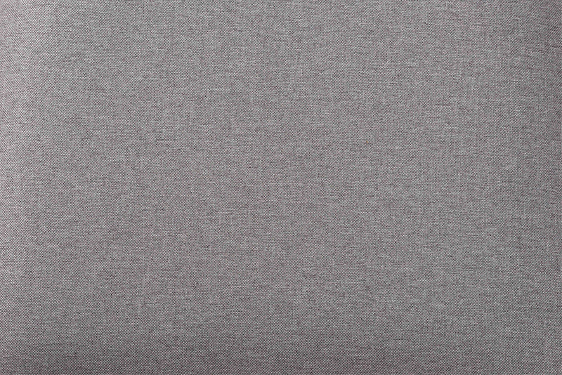 Oteria Modern Gray Fabric and Walnut Brown 6-Piece Dining Set Baxton