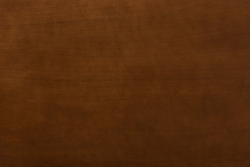 Kiara Modern Gray Fabric and Walnut Brown 6-Piece Dining Set Baxton