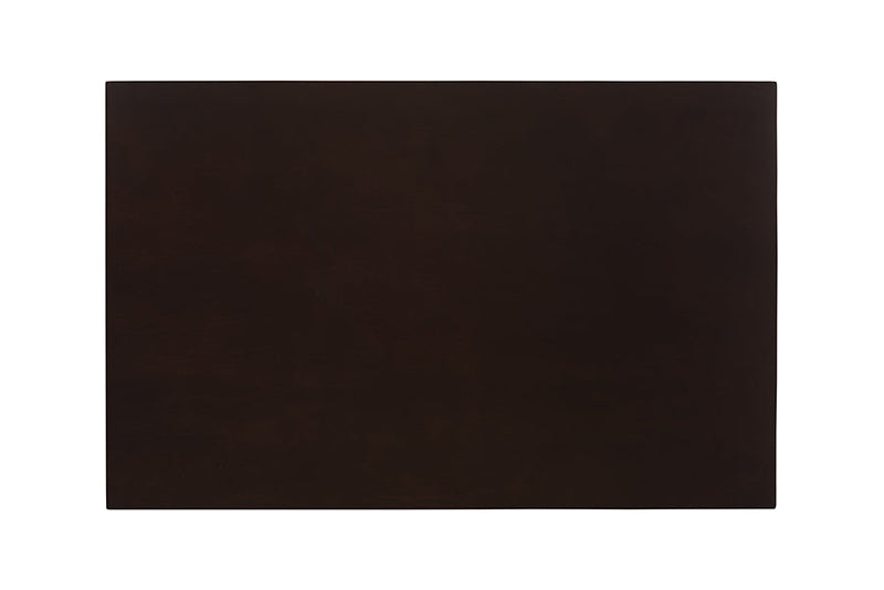 Lucy Modern Gray Fabric and Dark Brown 5-Piece Dining Set Baxton