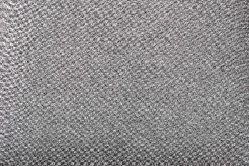 Lucy Modern Gray Fabric and Walnut Brown 6-Piece Dining Set Baxton