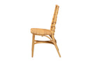 Flora Natural Rattan Dining Chair Baxton