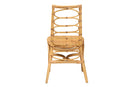 Flora Natural Rattan Dining Chair Baxton