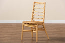 Flora Natural Rattan Dining Chair Baxton