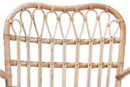 Imogene Natural Brown Rattan Arm Chair Baxton