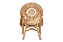 Sylvestra Natural Rattan Arm Chair Baxton