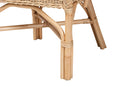 Nereida Natural Rattan 2Pc Accent Chair Set Baxton