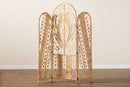 Alard Natural Brown Rattan Room Divider Baxton