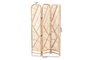 Bianca Natural Brown Rattan Room Divider Baxton