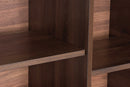 Latika Walnut Brown Shoe Cabinet Baxton