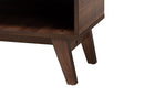 Latika Walnut Brown Shoe Cabinet Baxton