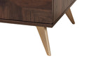 Raisa Walnut Brown 2-Drawer Coffee Table Baxton