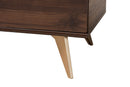 Raisa Walnut Brown Shoe Cabinet Baxton